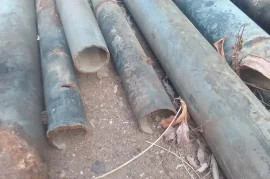 Metal pipe available
