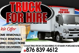 5 Tonne Box Truck & Driver for Hire
